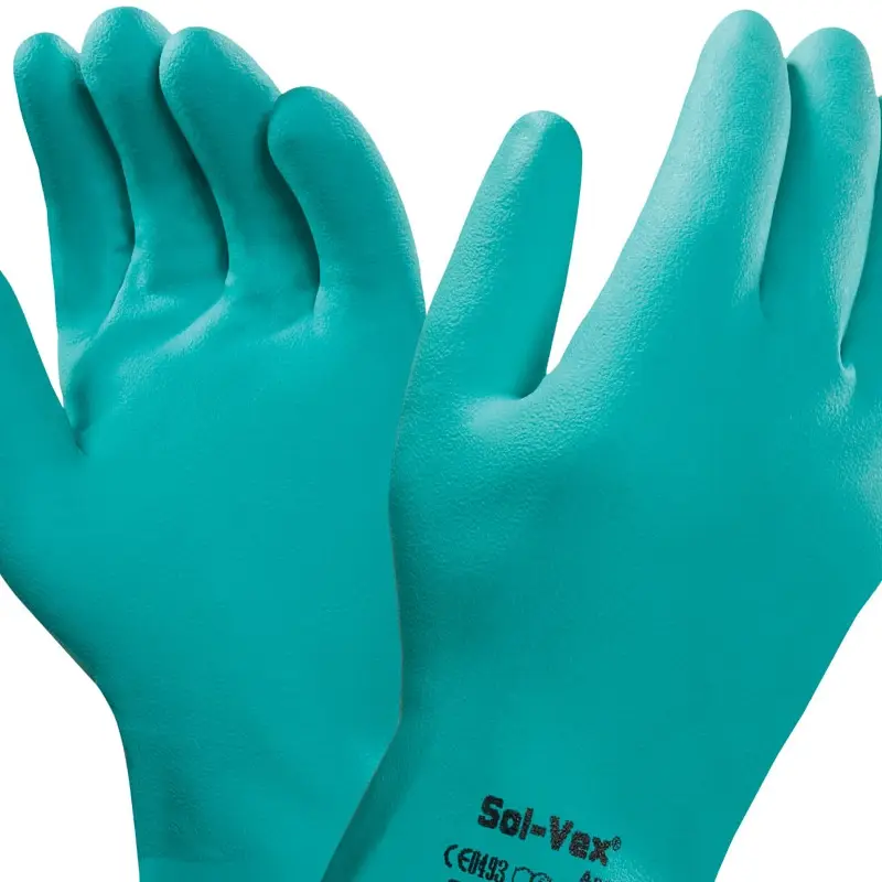 Ansell AlphaTec Solvex 37-675 handschoen nitril chemiebestendig maat 10